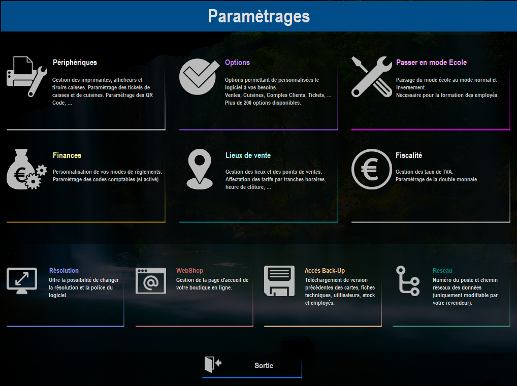 Param&eacute;trages