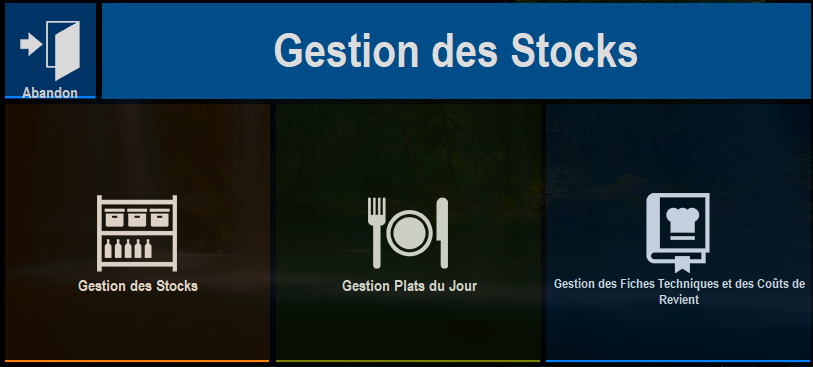 Gestion des stocks